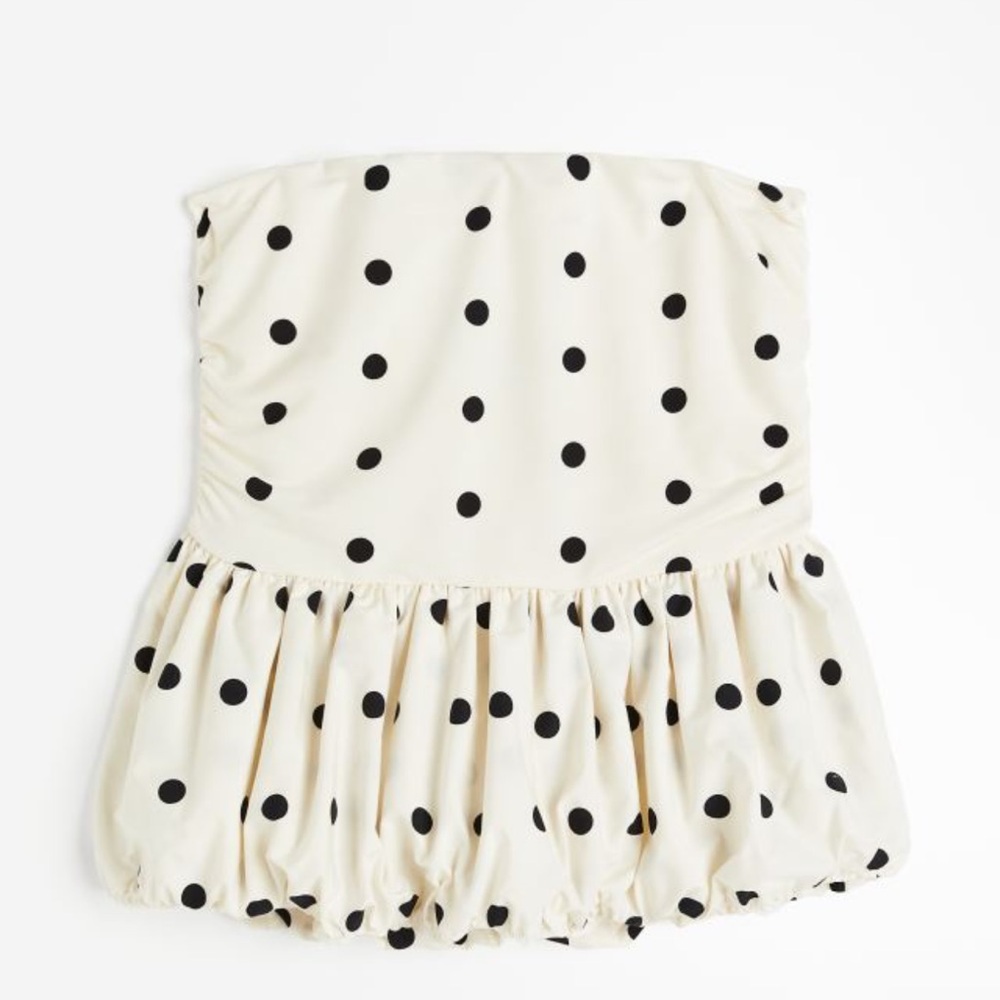 H&M Bubblem hem top